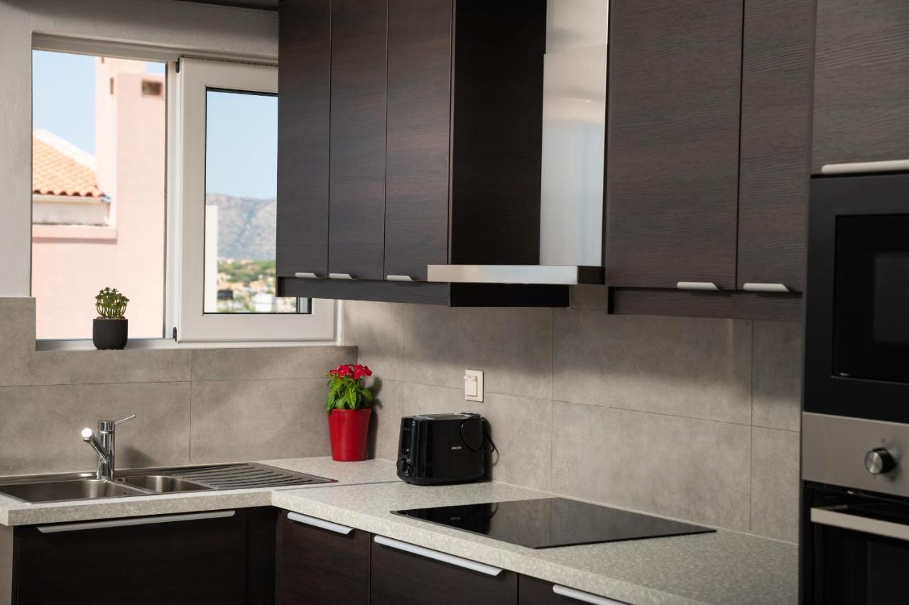 Procris Villas Breathtaking Sea View Kalathas Zewnętrze zdjęcie